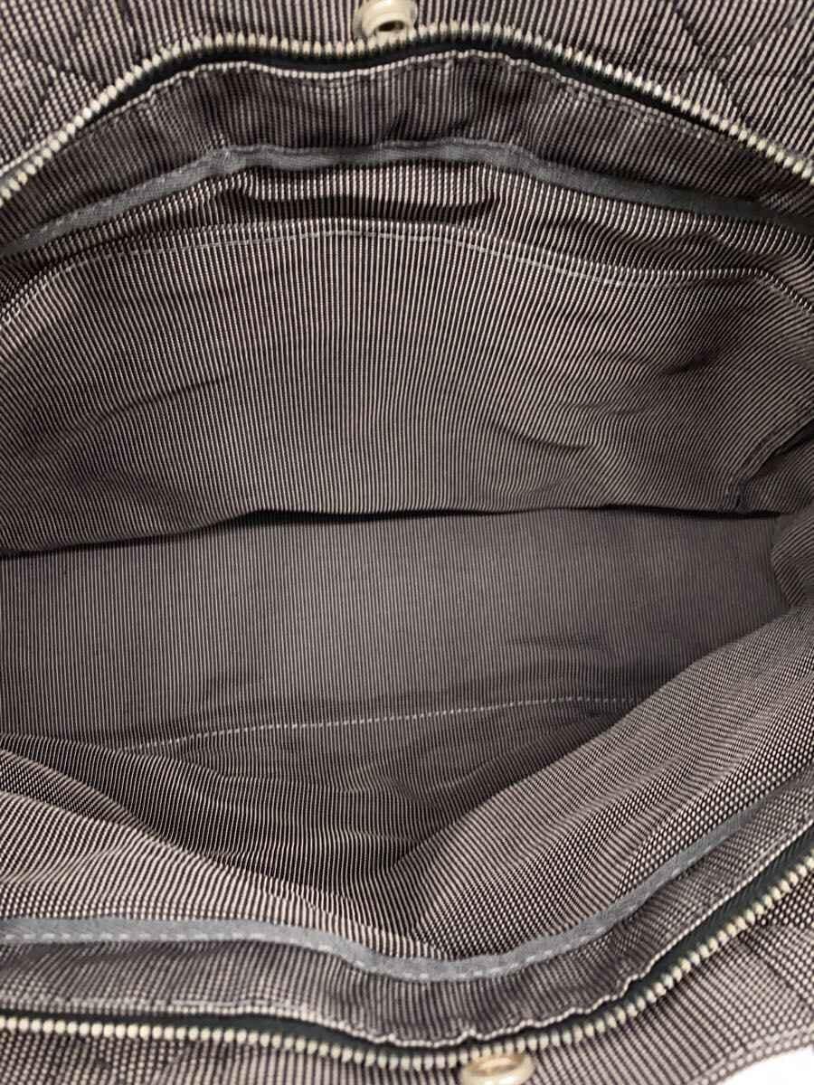 HERMES tote bag canvas GRY 6