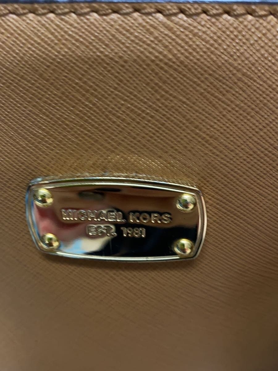 MICHAEL KORS Shoulder Bag Leather CML Solid FC-1608 5