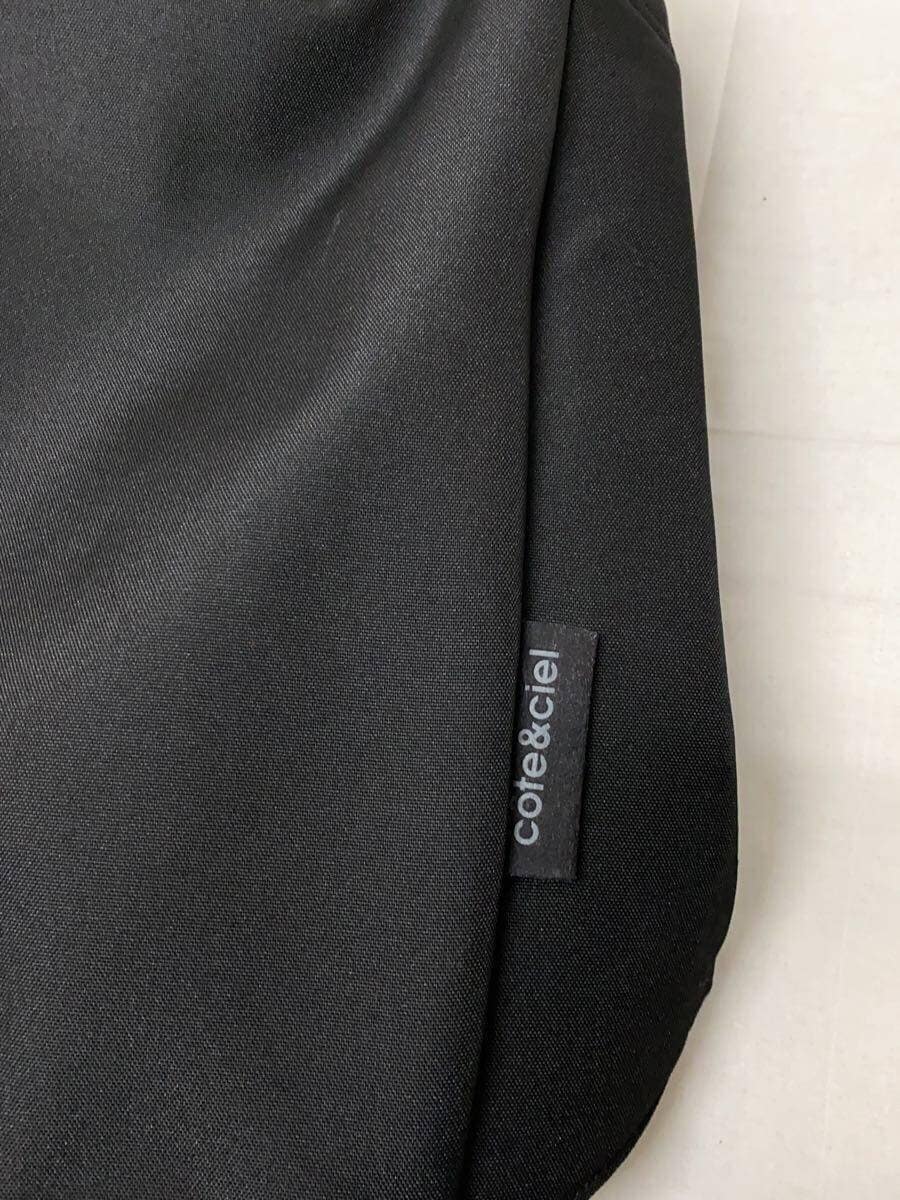 COTE&CIEL Backpack Nylon Black Solid Color 6