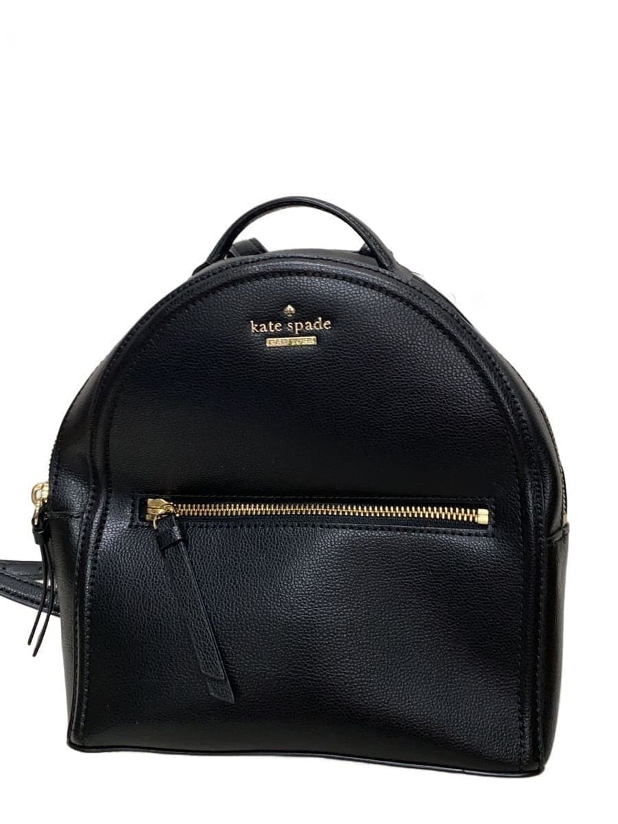 kate spade new york Backpack Leather BLK Solid