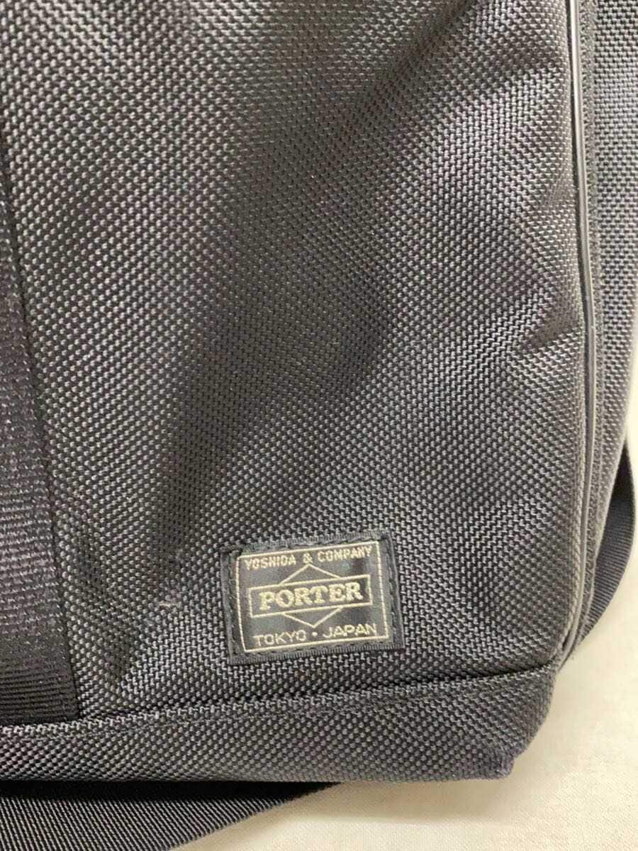 PORTER Briefcase Nylon Black Plain 6