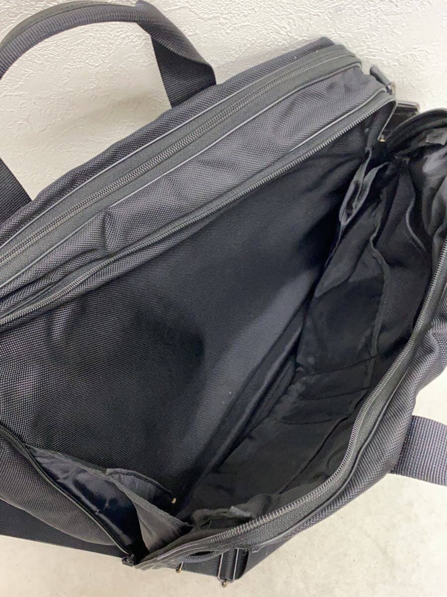 PORTER Briefcase Nylon Black Plain 7