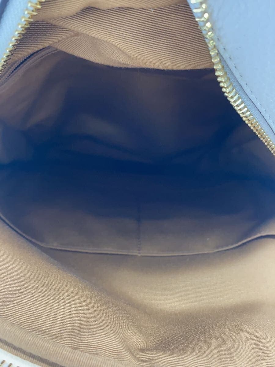 COACH Backpack Leather WHT Solid 5666 Coat Backpack 6