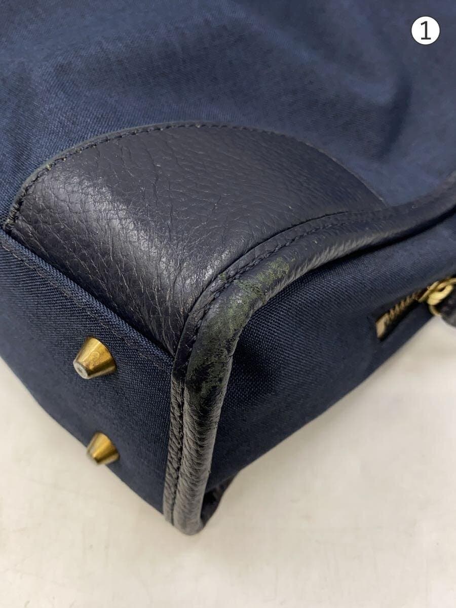 fetia Shoulder Bag Nylon NVY Solid 7