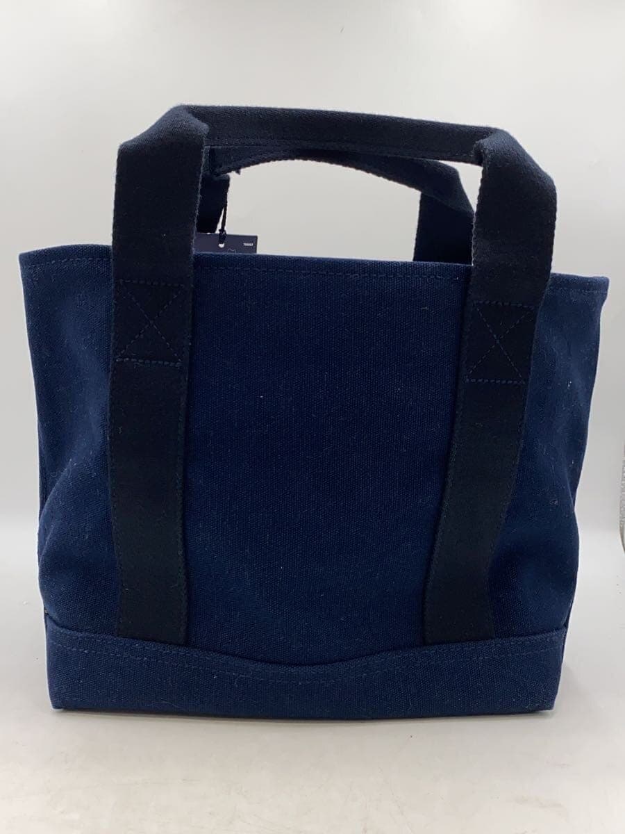 RALPH LAUREN Tote Bag Canvas NVY 3