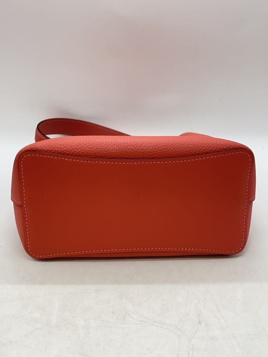 COACH Handbag Leather PNK Solid 4