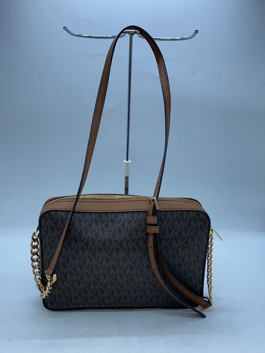 MICHAEL KORS Shoulder Bag Leather BRW All Over Pattern 35F8GTTC3B 3