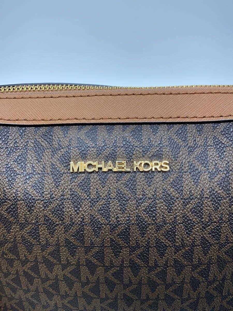 MICHAEL KORS Shoulder Bag Leather BRW All Over Pattern 35F8GTTC3B 5