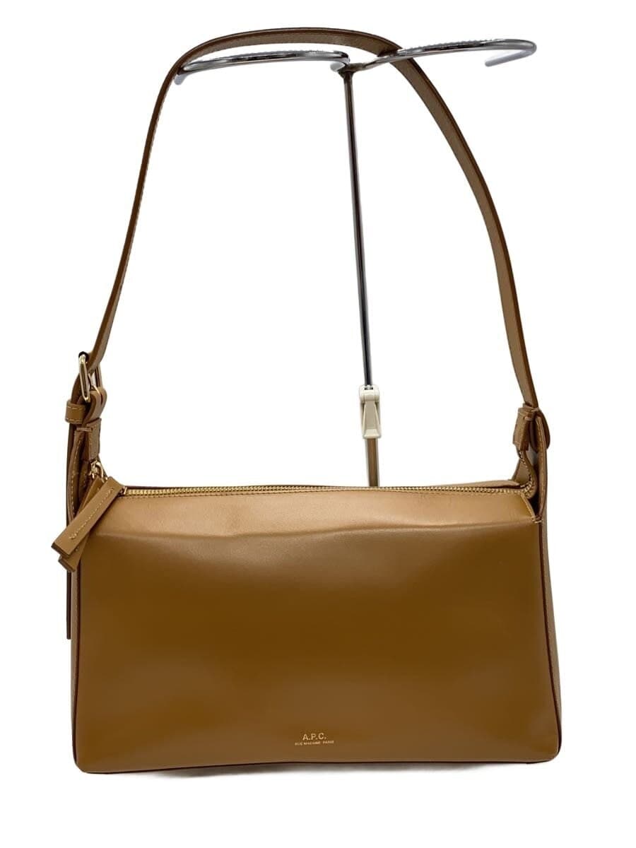 A.P.C. Shoulder Bag Leather BEG