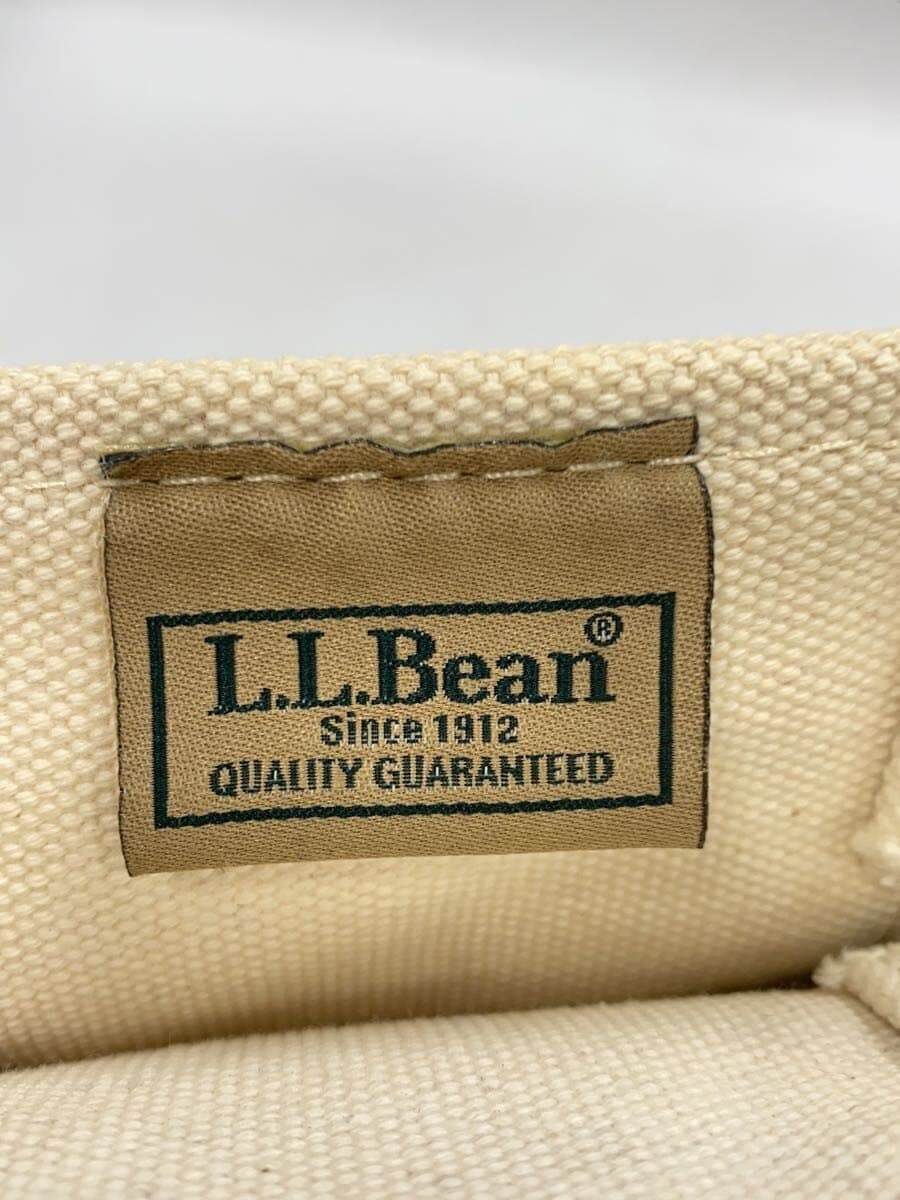 L.L.Bean Tote Bag Canvas CRM Solid 5