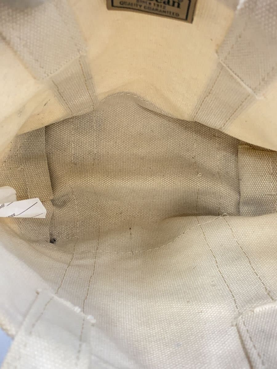 L.L.Bean Tote Bag Canvas CRM Solid 6