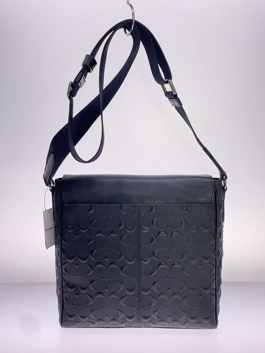 COACH Shoulder Bag Leather BLK F73340 3