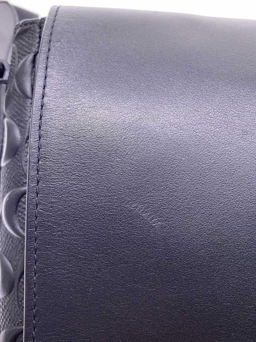 COACH Shoulder Bag Leather BLK F73340 7