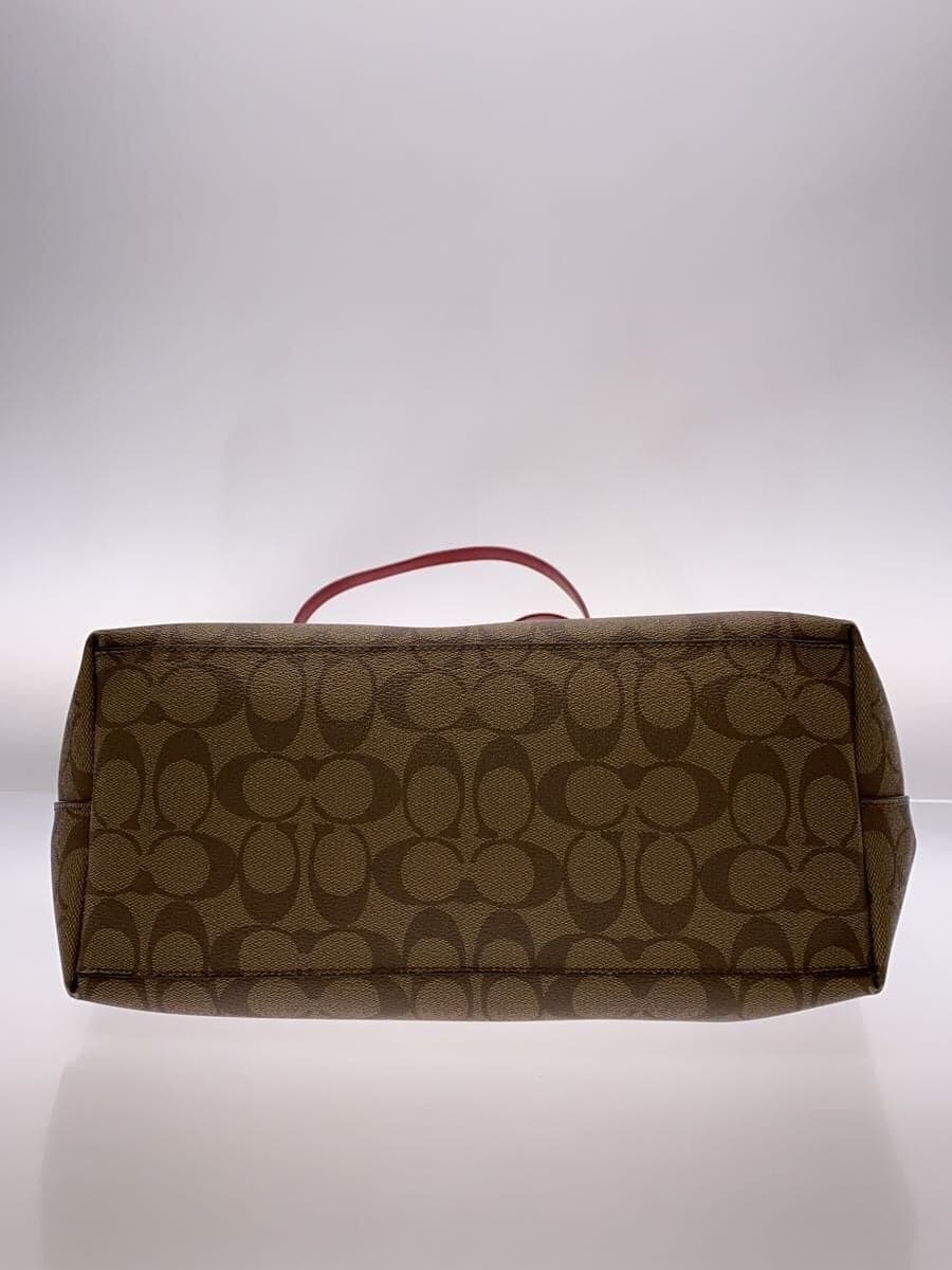 COACH Tote Bag_Signature PVC BEG All Over Pattern 4
