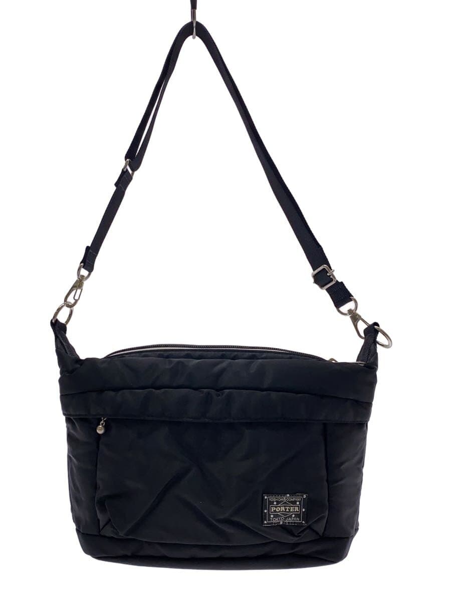 PORTER GIRLTANKER Shoulder Bag Nylon BLK Solid
