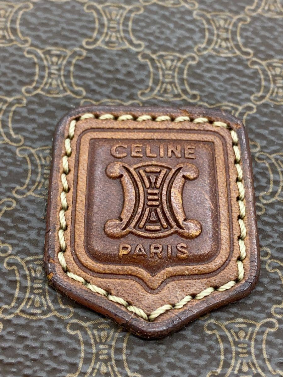 CELINE Macadam Shoulder Bag -- BRW All-over pattern Used condition 5