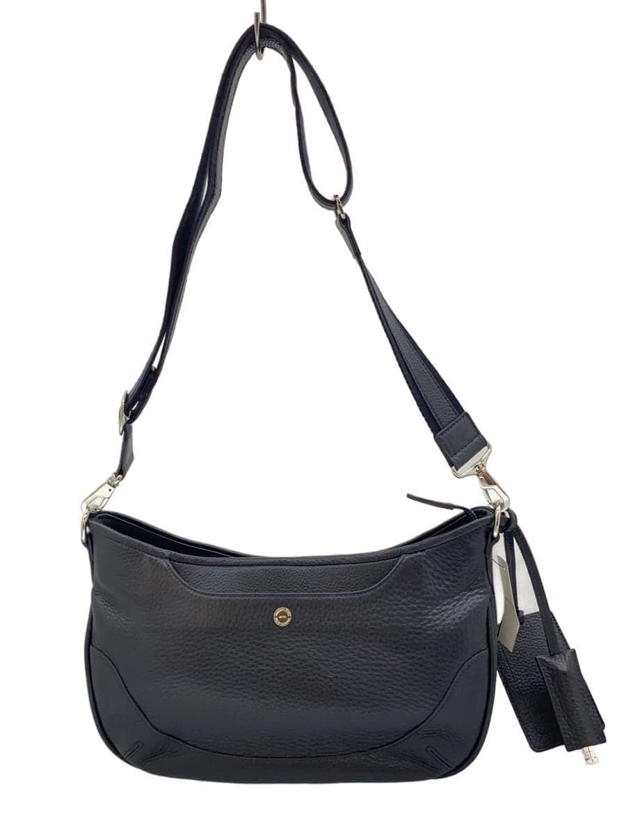 PELLE MORBIDA Maiden Voyage Shoulder Bag Leather Navy MB038A