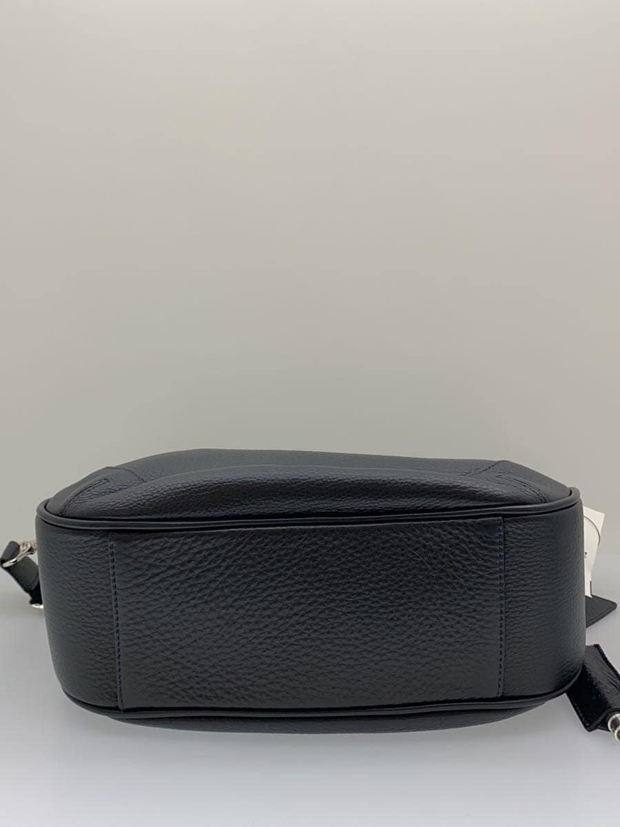 PELLE MORBIDA Maiden Voyage Shoulder Bag Leather Navy MB038A 4