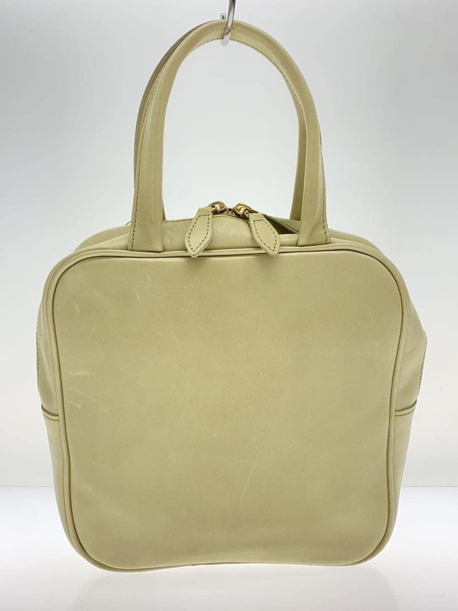 fig London handbag leather KHK solid color 3