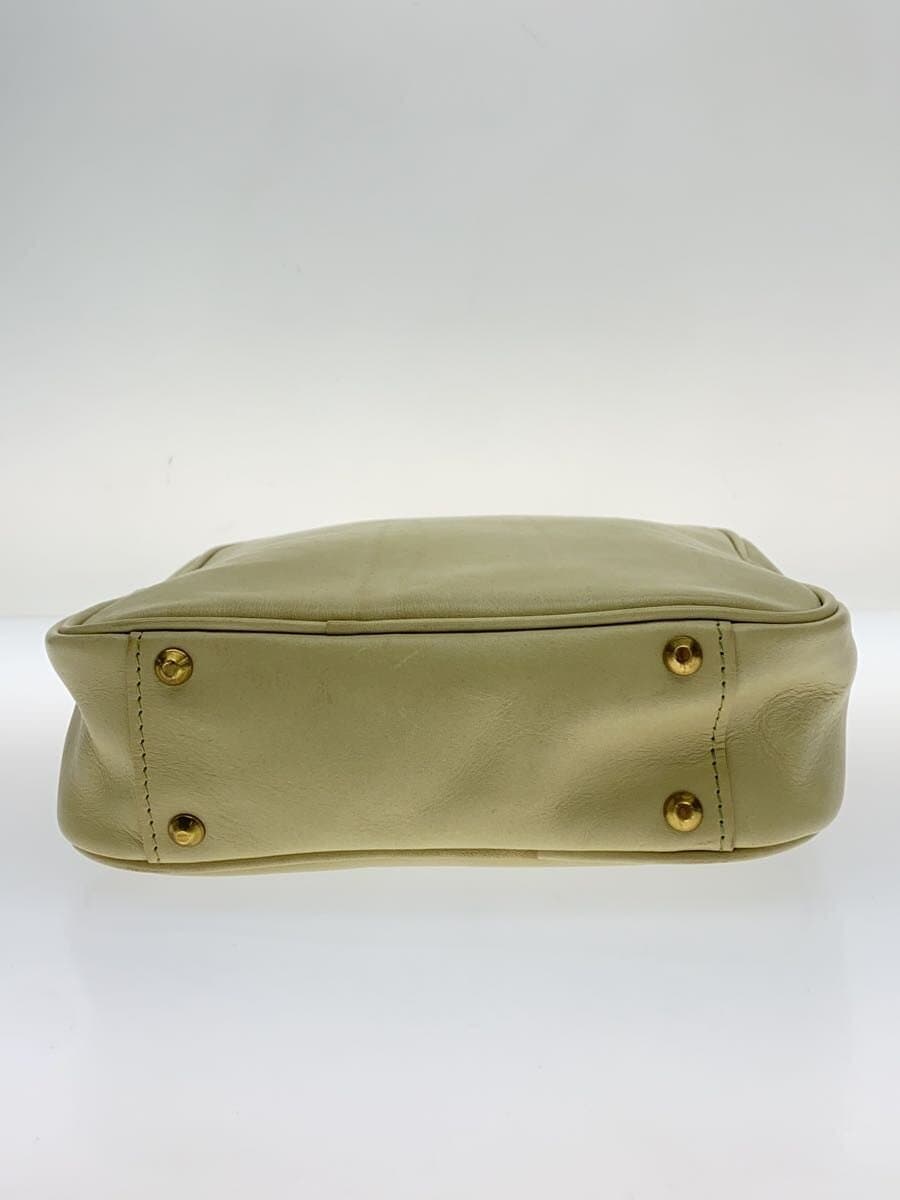 fig London handbag leather KHK solid color 4