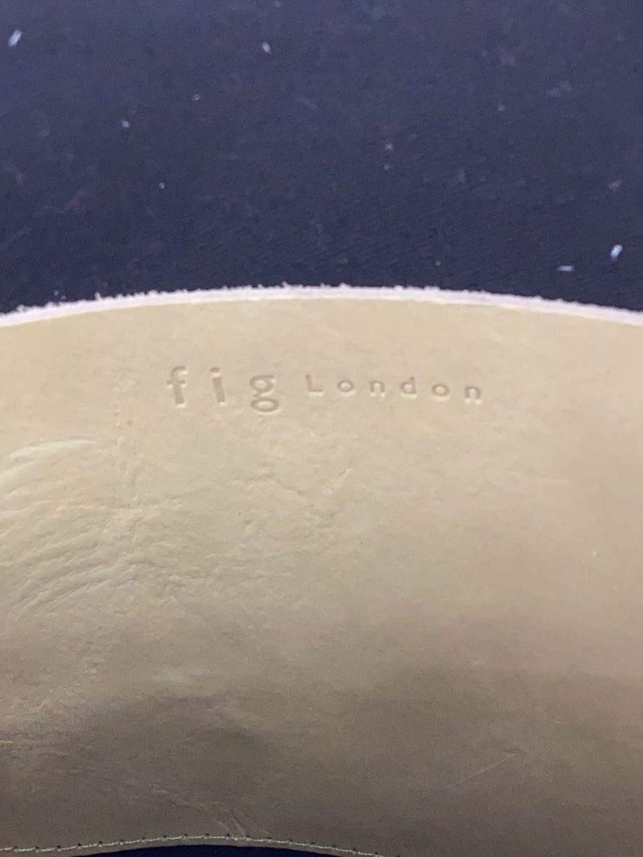 fig London handbag leather KHK solid color 5