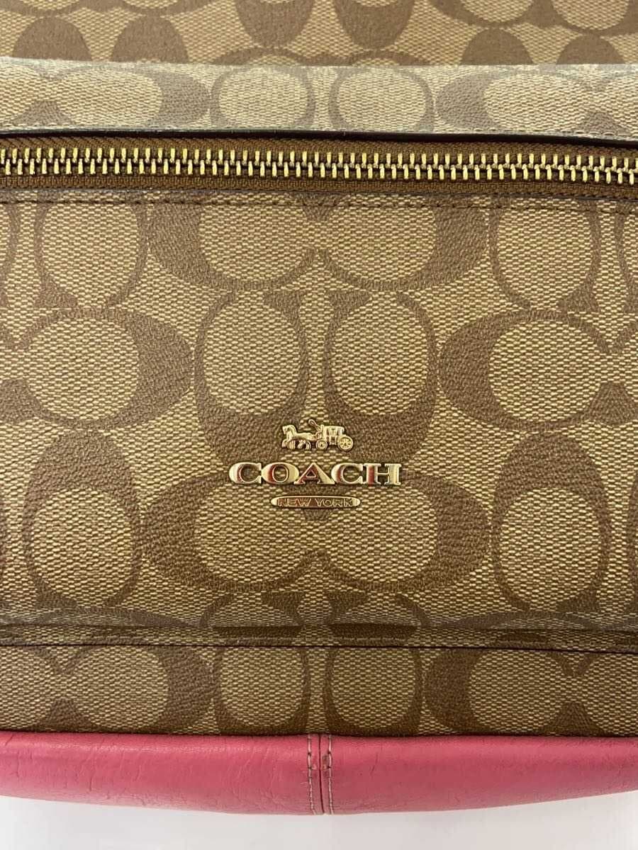 COACH Backpack PVC CML All Over Pattern f32200 5