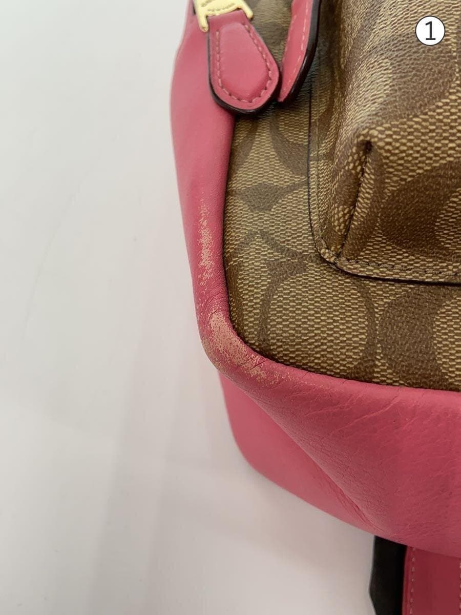 COACH Backpack PVC CML All Over Pattern f32200 7