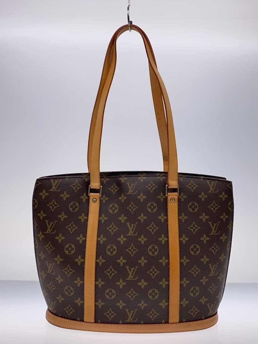 LOUIS VUITTON Babylon _Monogram Canvas PVC BRW All Over Pattern 3