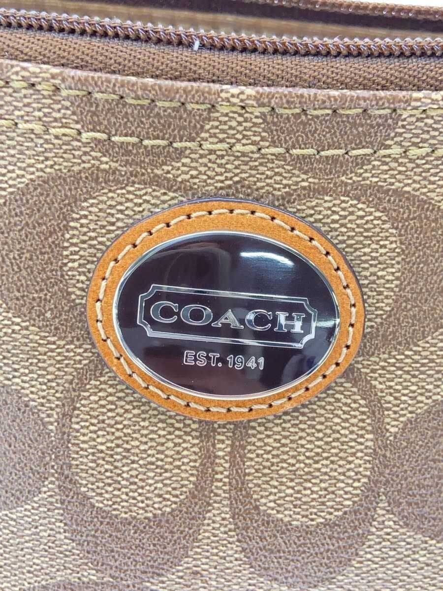 COACH Handbag PVC CML All Over Pattern 5