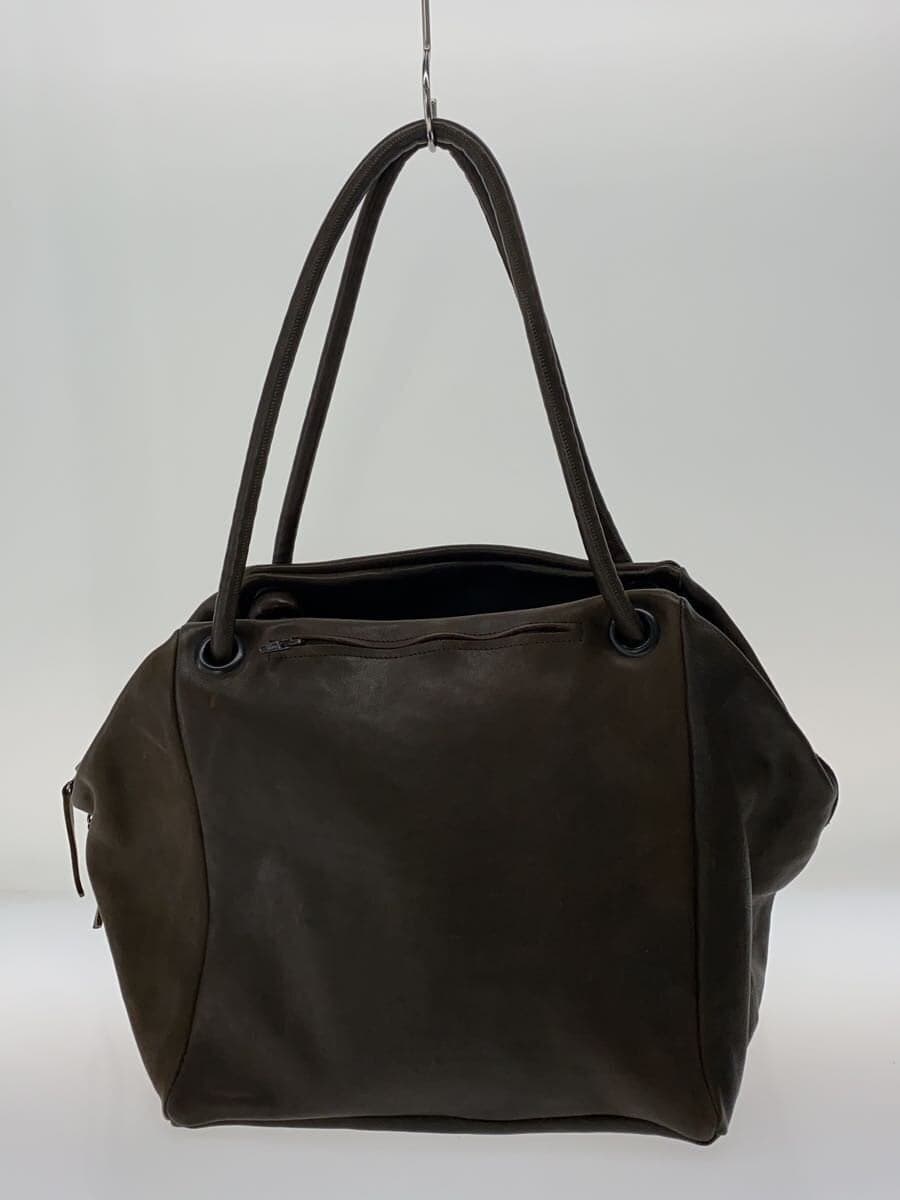 trippen Tote Bag Leather BRW Solid 3