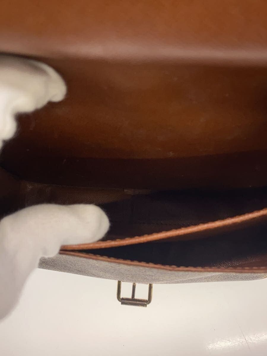 LOUIS VUITTON Cartouchiere MM_Monogram Canvas PVC BRW 6