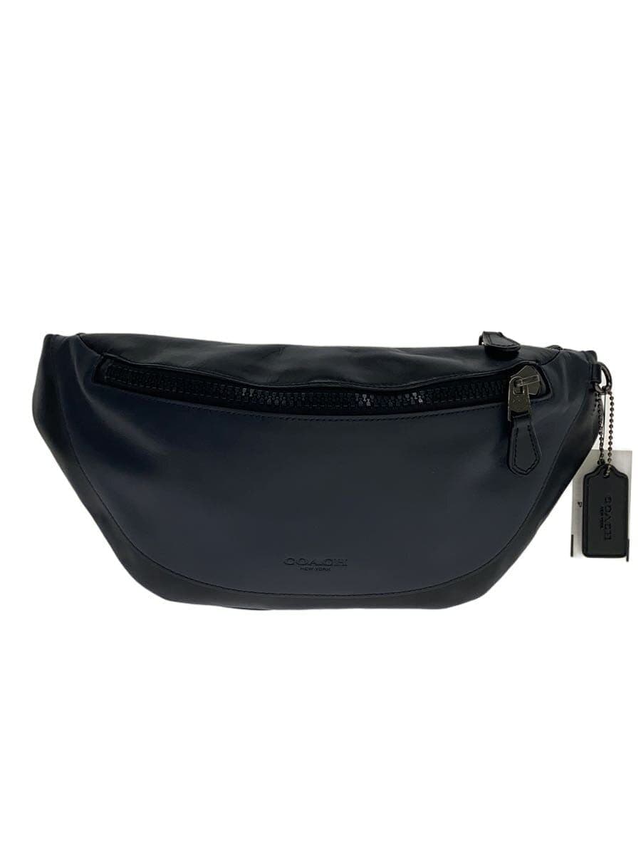COACH Waist Bag Leather Black F79149