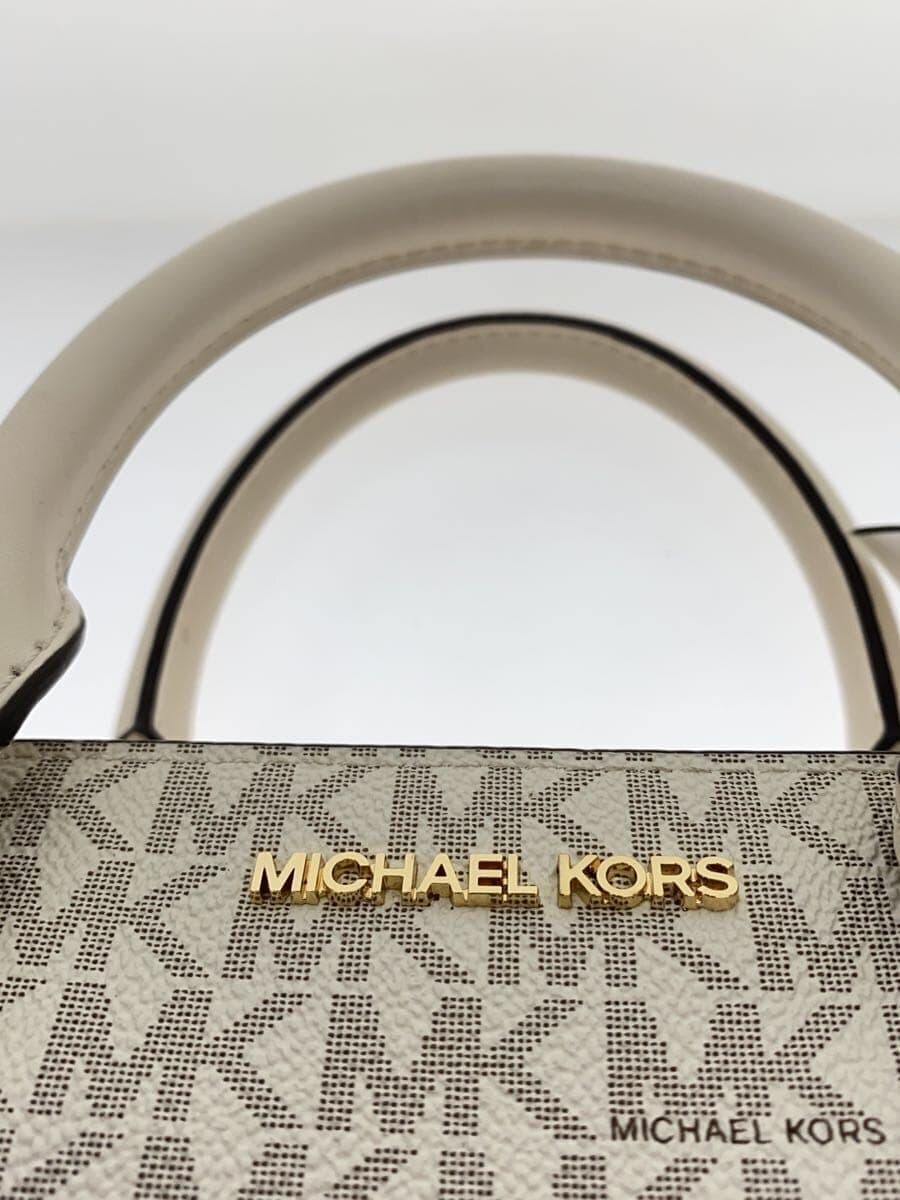 MICHAEL KORS handbag -- WHT all-over pattern BA-2508 5