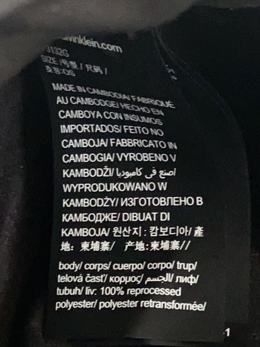 Calvin Klein Handbag Polyester BLK Solid 7