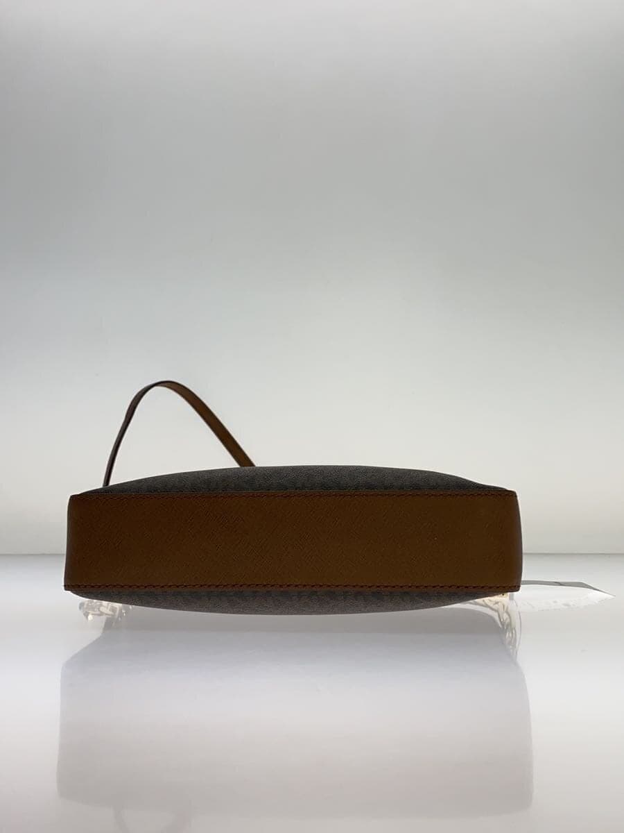 MICHAEL KORS Shoulder Bag Leather BRW All-over Pattern 4