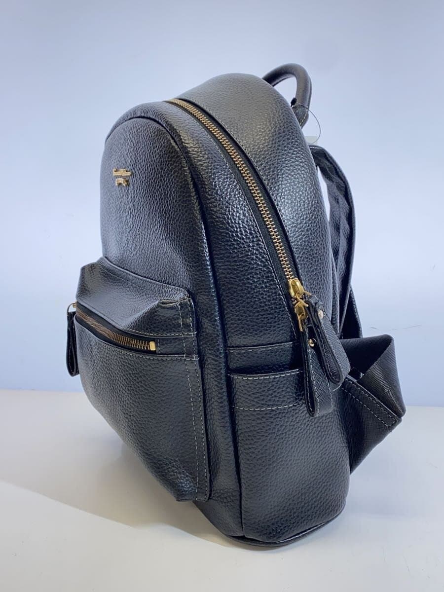 Samantha Thavasa Backpack Leather NVY 2