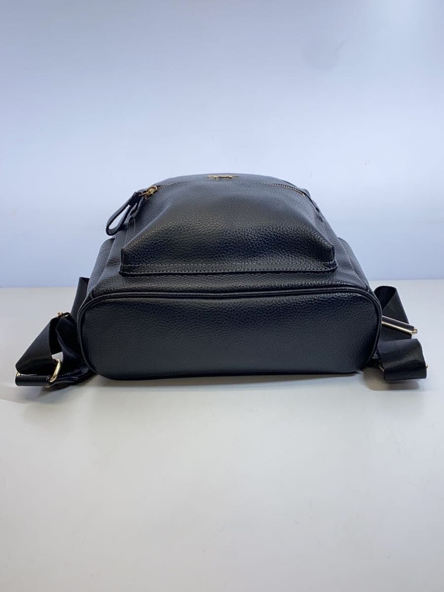 Samantha Thavasa Backpack Leather NVY 4