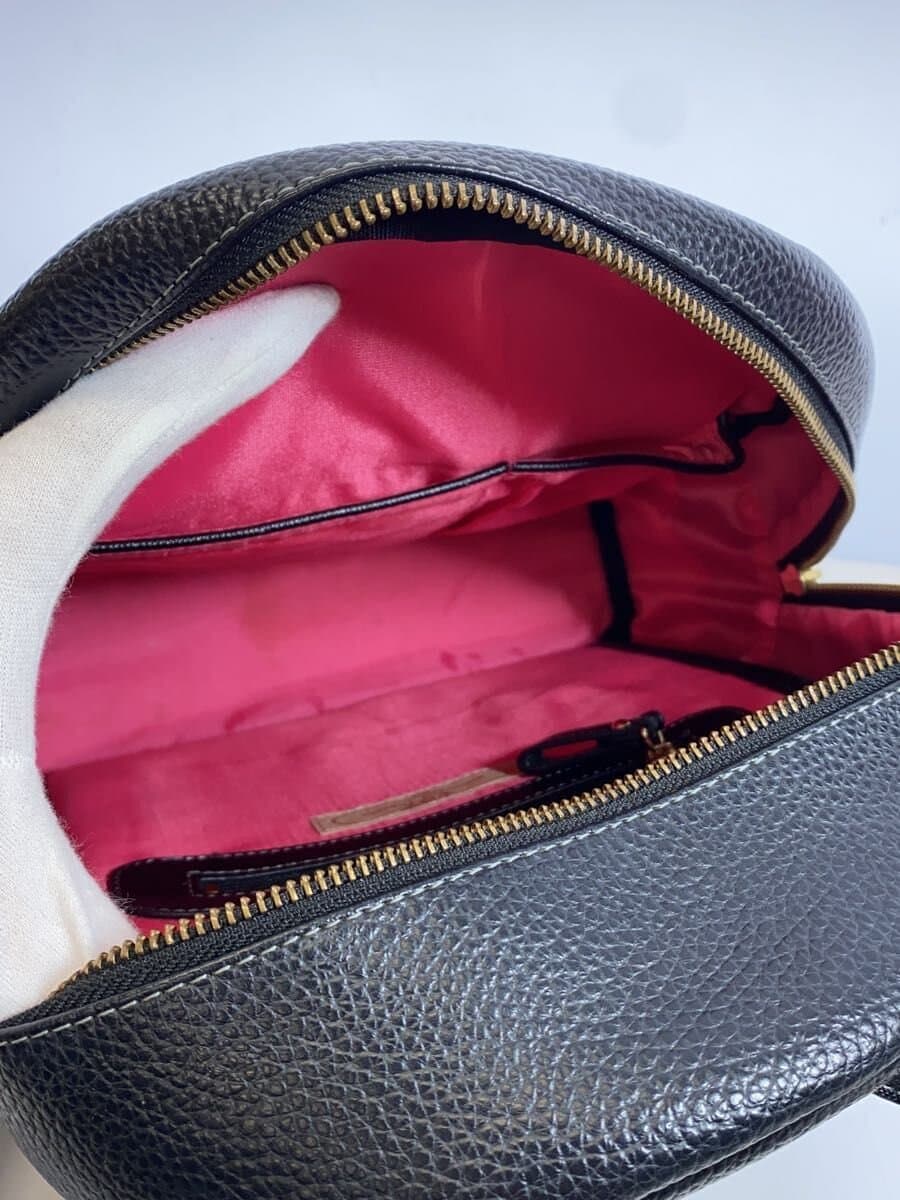 Samantha Thavasa Backpack Leather NVY 6