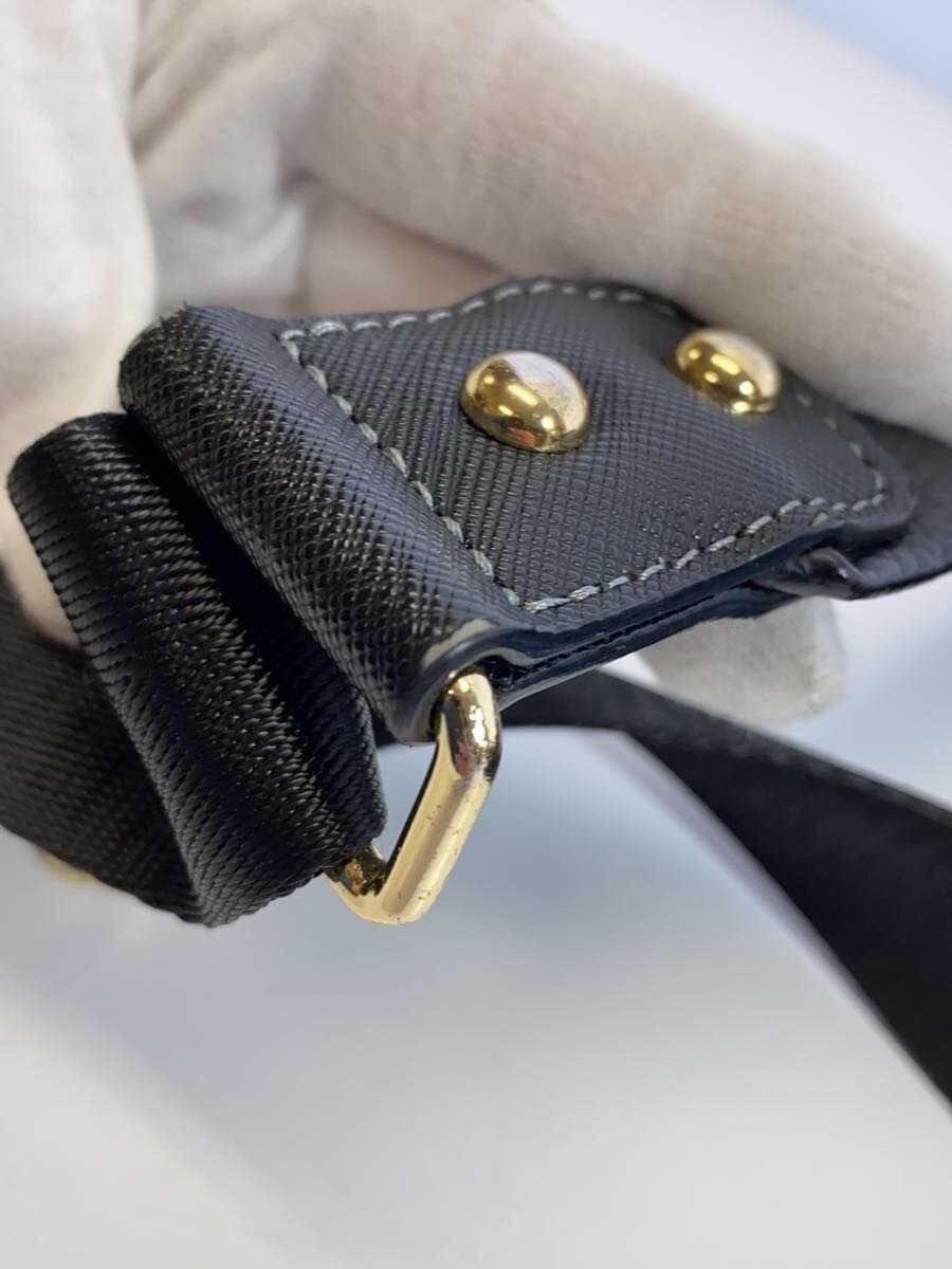 Samantha Thavasa Backpack Leather NVY 8