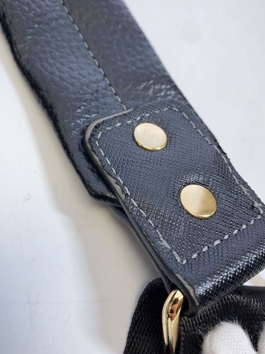 Samantha Thavasa Backpack Leather NVY 9