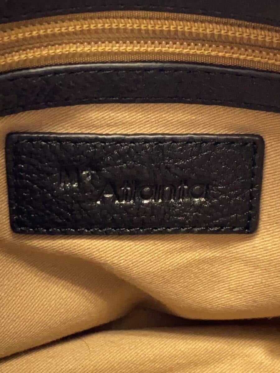 ATLANTA Shoulder Bag Leather BLK 5