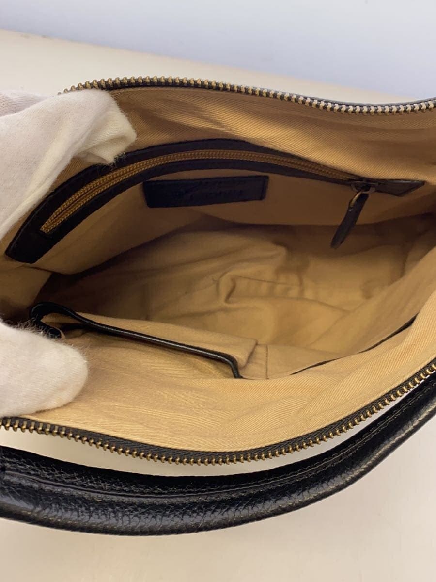 ATLANTA Shoulder Bag Leather BLK 6