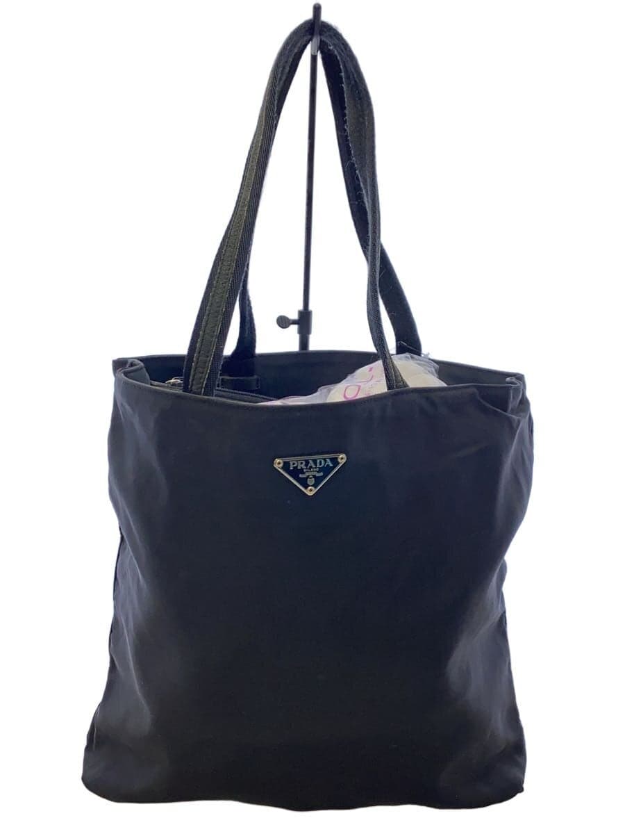 PRADA Tote Bag Nylon BLK