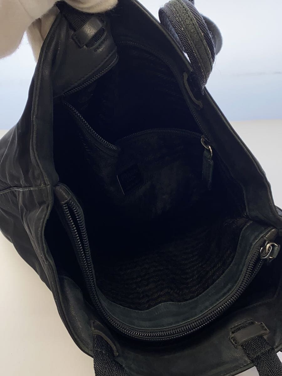 PRADA Tote Bag Nylon BLK 6