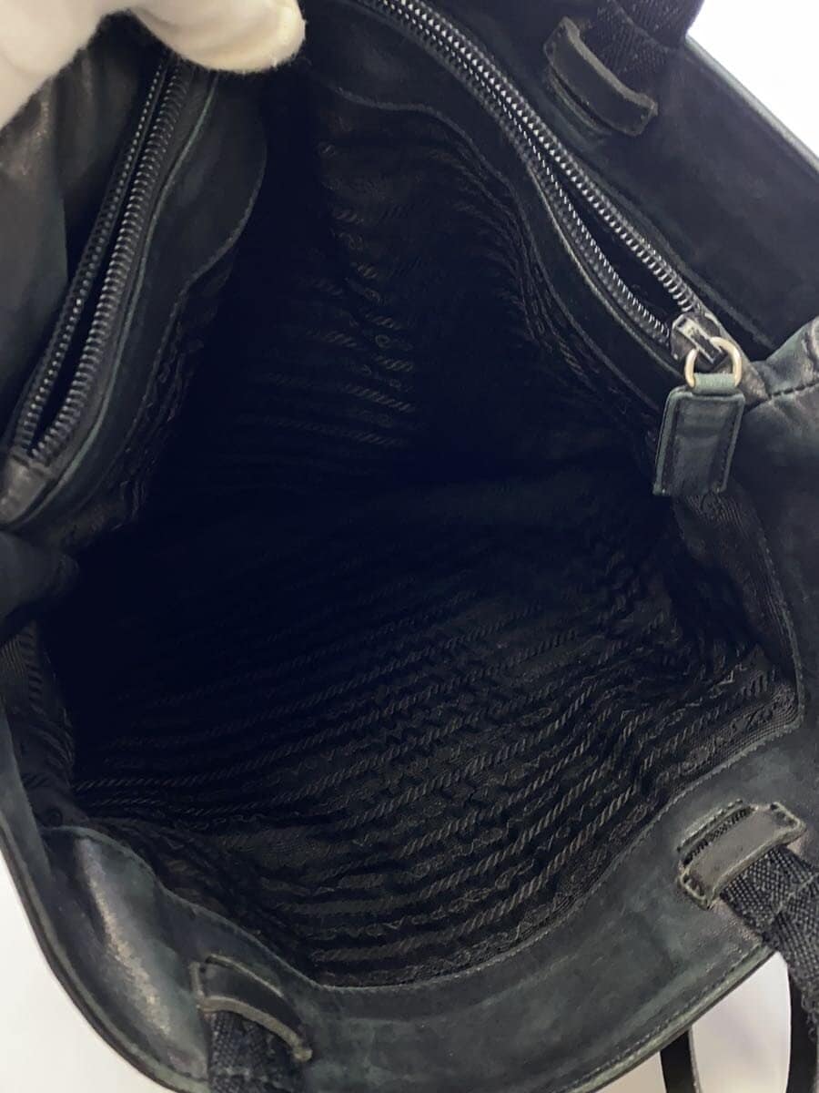 PRADA Tote Bag Nylon BLK 8