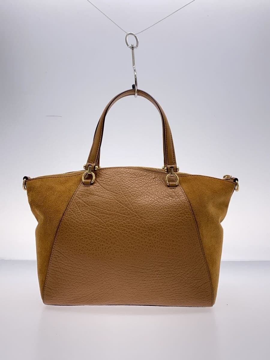 COACH Prairie Satchel 2-Way Handbag Leather CML F79999 3