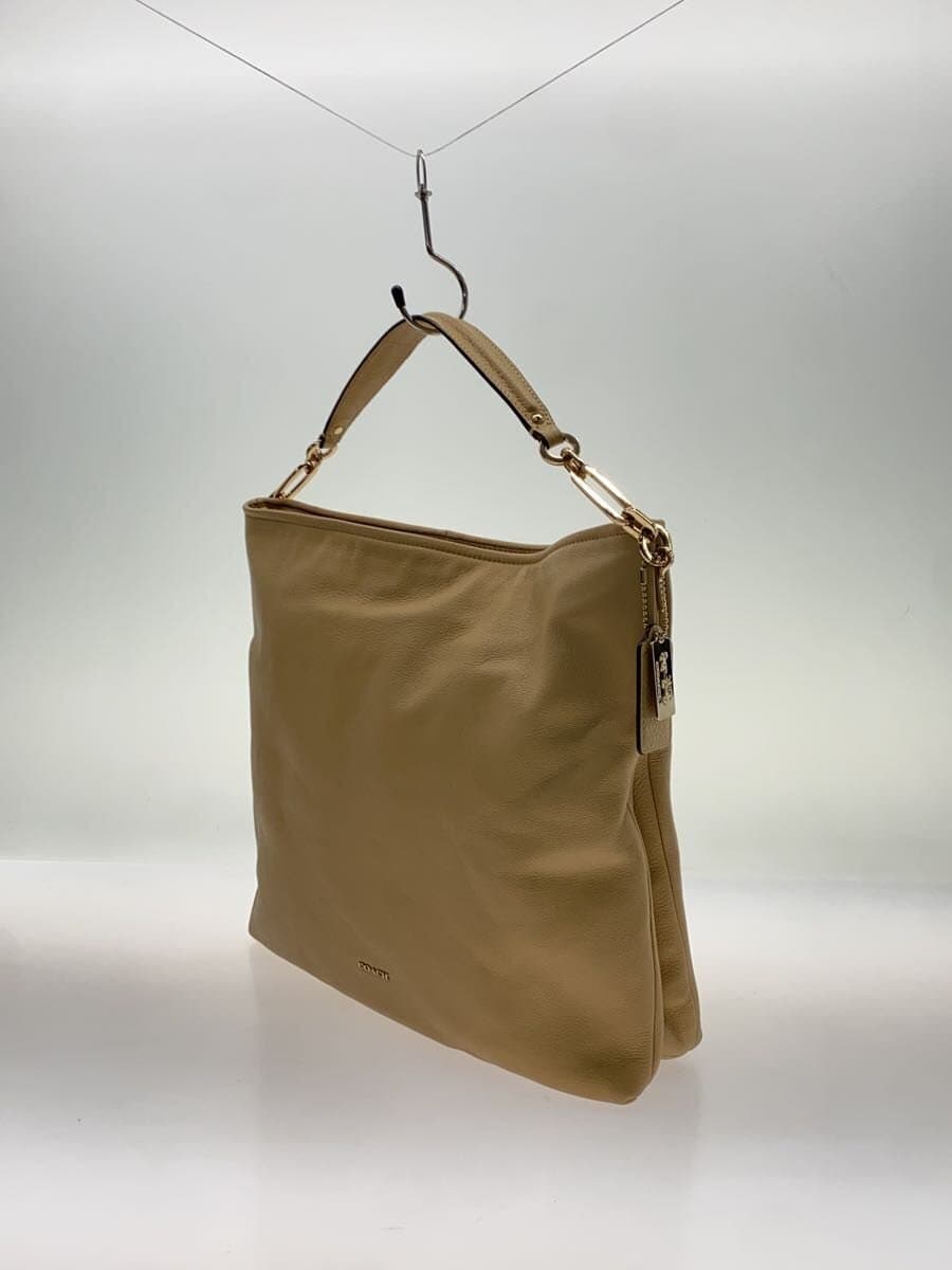 COACH Tote Bag_Madison_All Leather Leather BEG 2