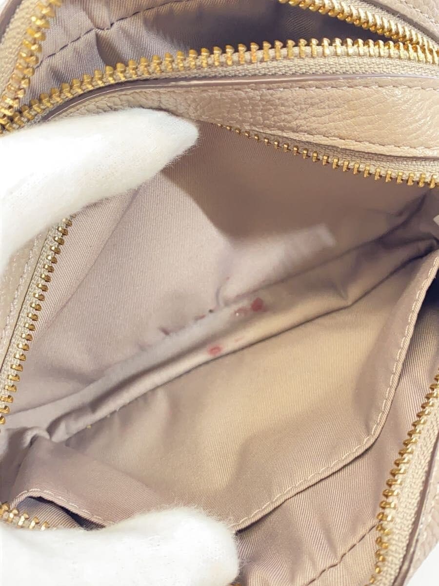 TORY BURCH Shoulder Bag Leather GRY 10010066 7