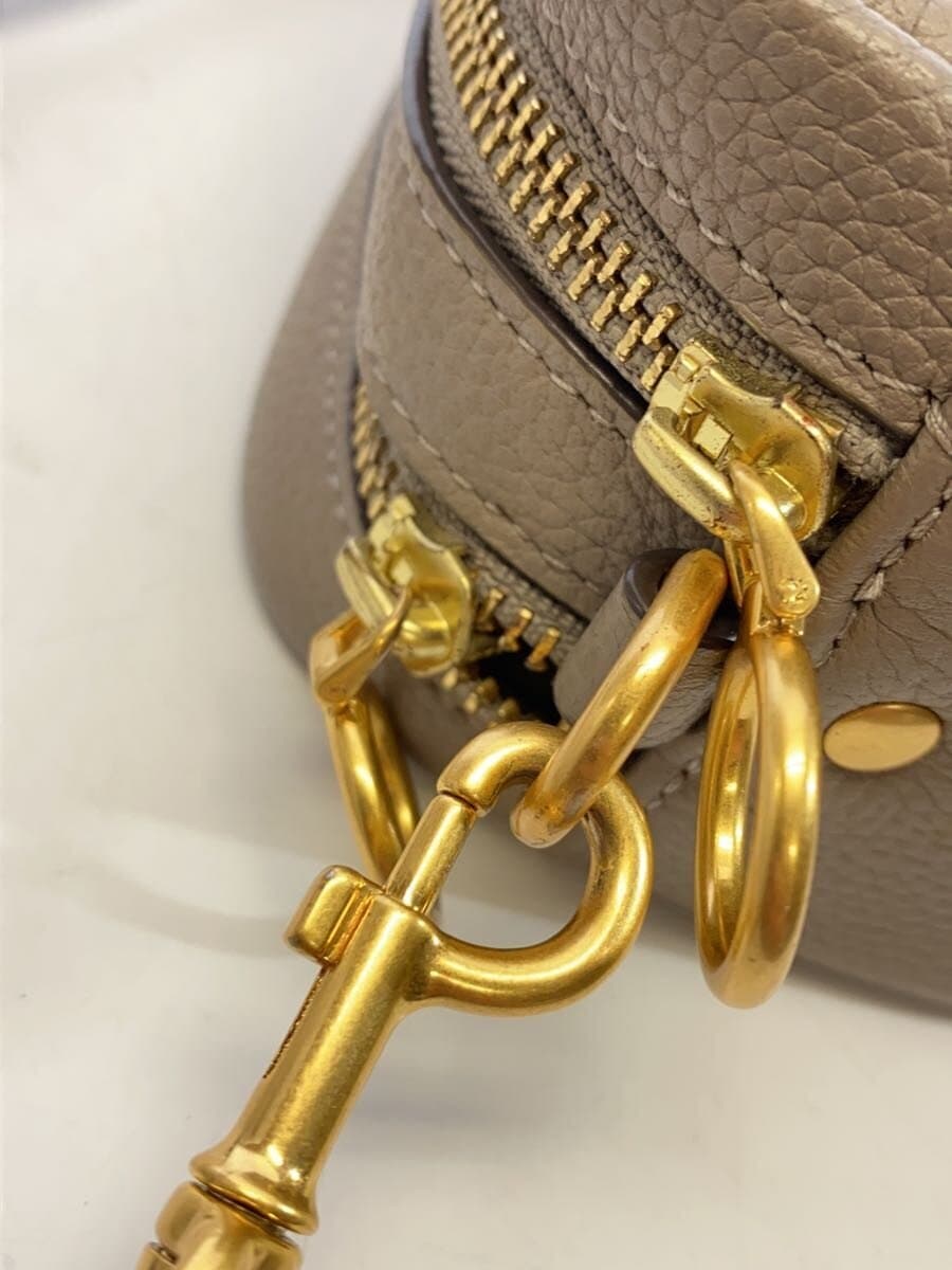 TORY BURCH Shoulder Bag Leather GRY 10010066 9