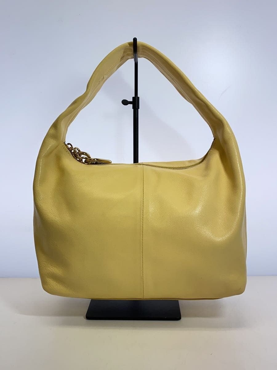 FURLA Shoulder Bag Leather YLW 3
